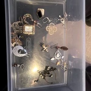 I found a bunch of random jewelry pieces. And have no idea what to do with them.